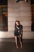 Noa Lace Dress Negro